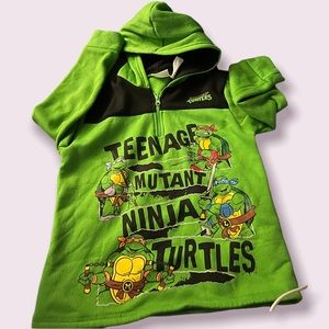 Ninja turtles half zip hoodie
